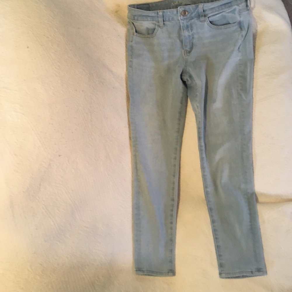 American Eagle Faded Blue Jegging Jean 10S